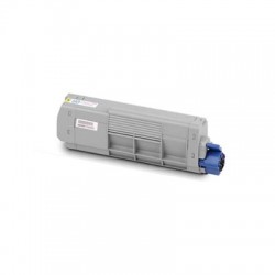 OKI C610 (44315321) Sarı Muadil Toner - OKI