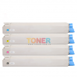 OKI C831 - C841 Muadil Toner Seti Tüm Renkler - 2