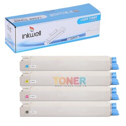 OKI C831 - C841 Muadil Toner Seti Tüm Renkler - Thumbnail