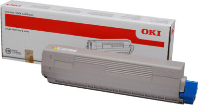 OKI C831 / C841 Sarı Orijinal Toner 44844505 - 1