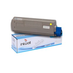 Oki MC760 Sarı Muadil Toner 45396302 - OKI