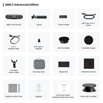 Revopoint Mini 2 Advanced 3D Tarayıcı - 4