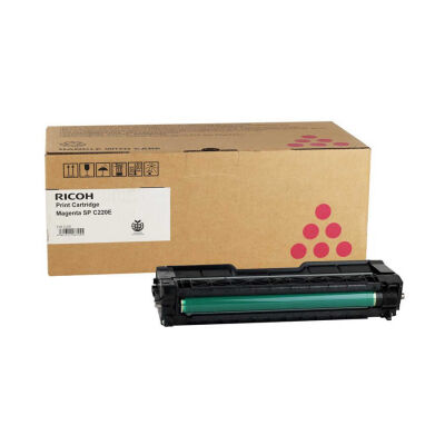 Ricoh SP-C220 Kırmızı Orijinal Toner - 1
