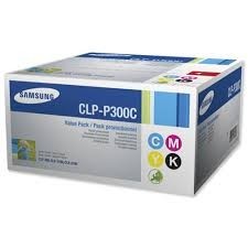 Samsung - SAMSUNG CLP-P300C ORJINAL CMYK TONER AVANTAJ PAKET