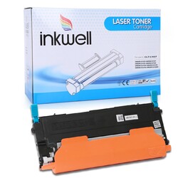 Samsung - SAMSUNG CLT-C407 MAVİ MUADİL TONER