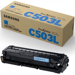 Samsung - SAMSUNG CLT-C503L MAVİ ORJİNAL TONER