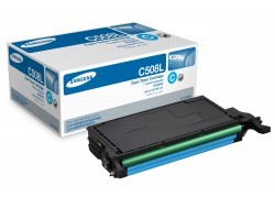 Samsung - SAMSUNG CLT-C508L ORJINAL MAVİ TONER