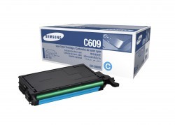 Samsung - SAMSUNG CLT-C609S ORJINAL MAVİ TONER