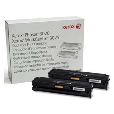 Xerox 106R03048 Phaser 3020/3025 Orijinal Toner 2’li Paket - 1