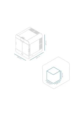 Zaxe Z3S 3D Yazıcı - 3 Boyutlu Yazıcı - 4